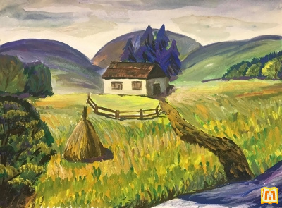 Хатина в горах